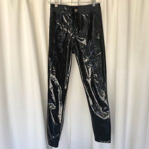 NWOT ASOS slick vinyl pants size 26